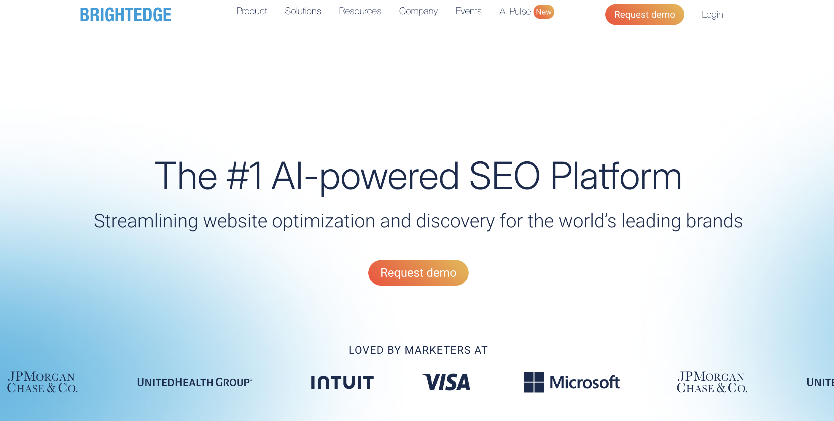 BrightEdge AI Hyper Cube enterprise AI search intelligence platform
